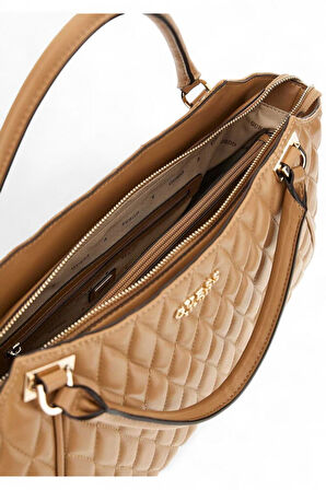 Guess Valla Koyu Bej Kadın Omuz Çantası HWQG8122220