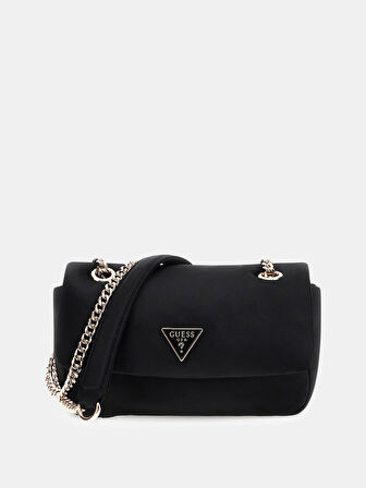 Guess Access Kadın Siyah Omuz Çantası HWSE7534780-BLA