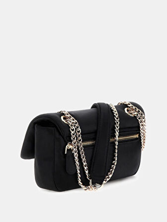 Guess Access Kadın Siyah Omuz Çantası HWSE7534780-BLA