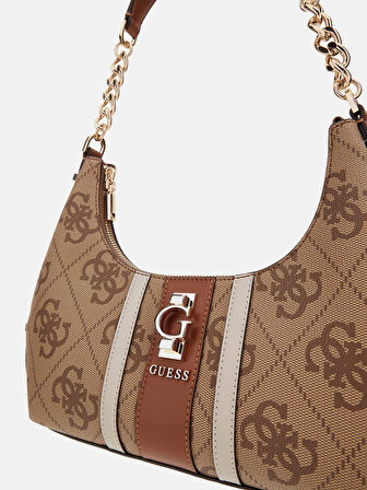 Guess Access Kadın Kahverengi El Çantası HWSO7838180-LTL