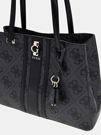 Guess Access Kadın Antrasit El Çantası HWSO7838230-CLO