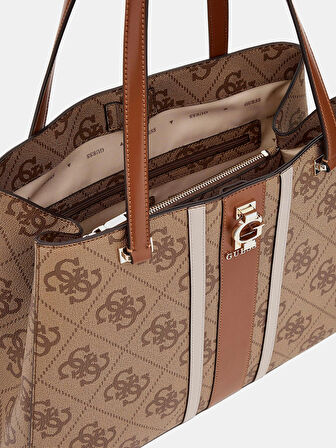 Guess Access Kadın Kahverengi El Çantası HWSO7838230-LTL