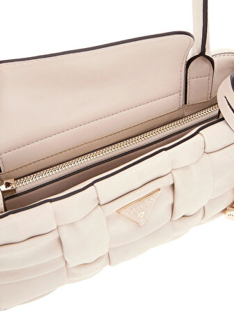 Guess Marion Kadın Ekru El Çantası HWWG8072080-BON
