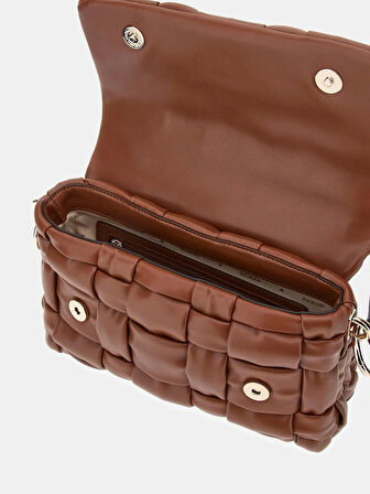 Guess Marion Kadın Kahverengi Omuz Çantası HWWG8072190-COG