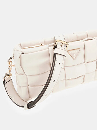 Guess Marion Kadın Ekru Çapraz Askılı Çanta HWWG8072720-BON
