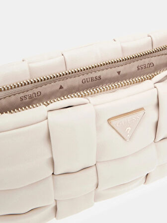 Guess Marion Kadın Ekru Çapraz Askılı Çanta HWWG8072720-BON