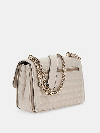 Guess Brera Kadın Bej Omuz Çantası HWQG8424210-LTA