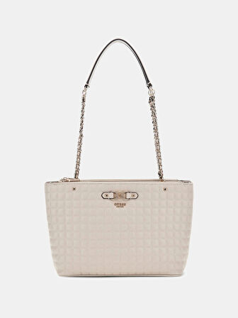 Guess Brera Kadın Bej El Çantası HWQG8424220-LTA