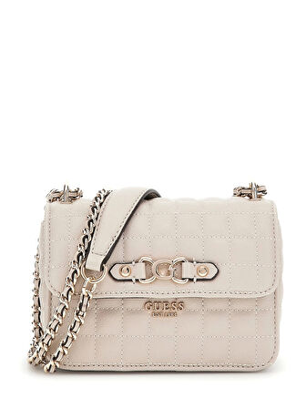Guess Brera Kadın Bej Omuz Çantası HWQG8424780-LTA
