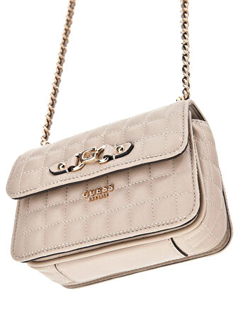 Guess Brera Kadın Bej Omuz Çantası HWQG8424780-LTA