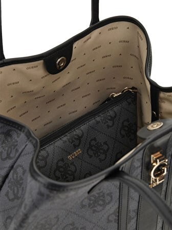 Guess Access Kadın Antrasit El Çantası HWSO7838240-CLO