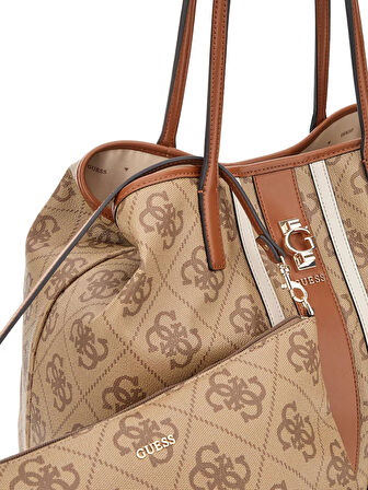 Guess Access Kadın Kahverengi El Çantası HWSO7838240-LTL