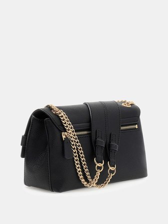 Guess Yesba Dönüştürülebilir  Askılı Kadın Siyah Çapraz Çanta HWBG7833210-BLA