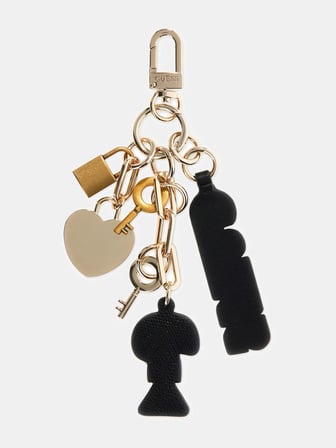 Guess Çoklu Charm Detaylı Anahtarlık Kadın Çok Renkli Anahtarlık RWM74601070-MUL