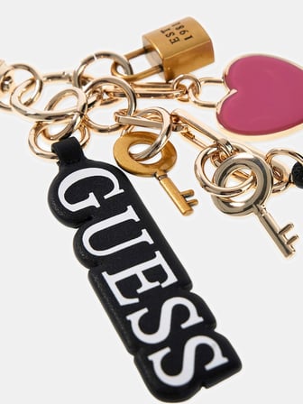 Guess Çoklu Charm Detaylı Anahtarlık Kadın Çok Renkli Anahtarlık RWM74601070-MUL