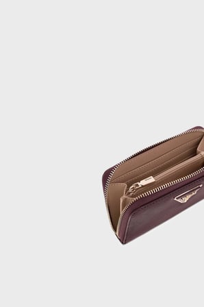 Guess Laurel Logolu Fermuarlı Cüzdan SWZG7459140 Kadın CÜZDAN SWZG74 59140 BUR BORDO