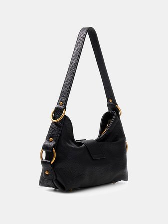 Guess Camden Mini Kadın Siyah Omuz Çantası HWBB9308720-BLA