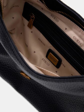 Guess Camden Mini Kadın Siyah Omuz Çantası HWBB9308720-BLA