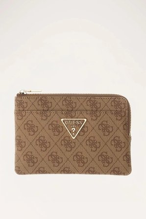 Guess Laurel II Anahtarlıklı Cüzdan Kadın Kahverengi Cüzdan SWSG7459148-LTL