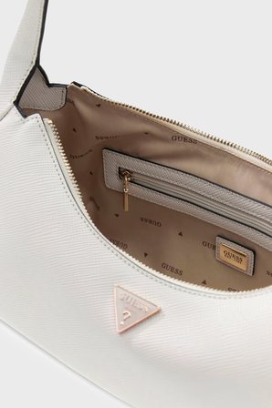Guess Gilda Charmlı Omuz Askılı Çanta HWZG9747010 Bayan ÇANTA HWZG97 47010 OFF EKRU