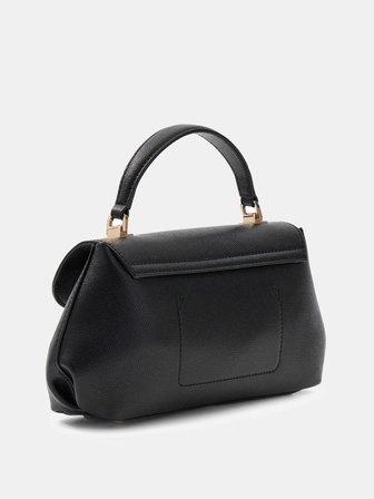 Guess Amorette Üstten Saplı Kapaklı Kadın Siyah El Çantası HWBG7898190-BLA