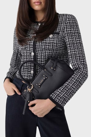 Guess Dorothy Logolu Çıkarılabilir Askılı Çanta HWBG2231050 Kadın ÇANTA HWBG22 31050 BLA SİYAH