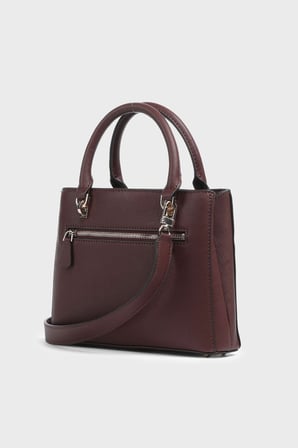 Guess Noelle Logolu Çıkarılabilir Askılı Çanta HWZG9672050 Kadın ÇANTA HWZG96 72050 BUR BORDO