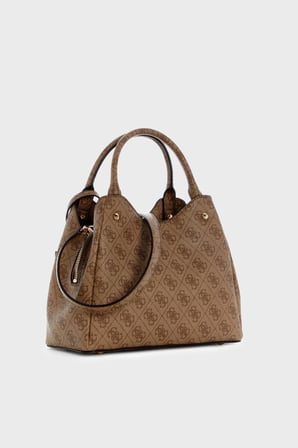 Guess Lorella Logolu Çıkarılabilir Askılı Çanta HWSG2484220 Kadın ÇANTA HWSG24 84220 LTL KAHVE