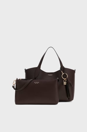 Guess Melody Logolu Omuz Askılı Çanta HWBG9735230 Kadın ÇANTA HWBG97 35230 BRO KAHVE
