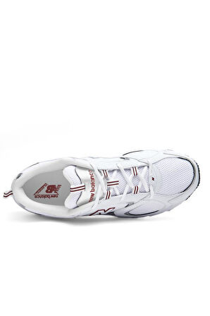 New Balance 408 Lifestyle ML408WR Beyaz & Kırmızı Unisex Günlük Spor Ayakkabı