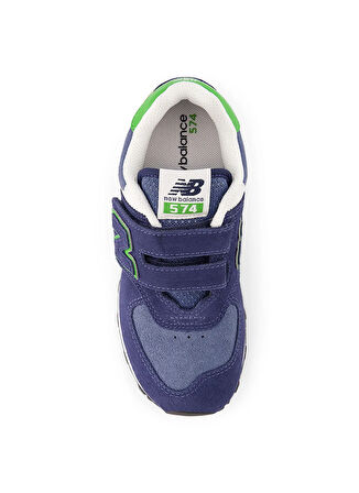 New Balance Lacivert Erkek Çocuk Yürüyüş Ayakkabısı 574 PV574QBL-NB Lifestyle Pre-Schoo