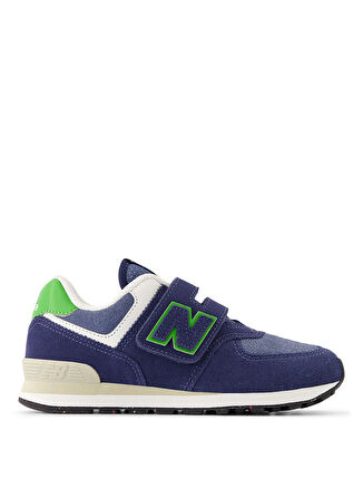 New Balance Lacivert Erkek Çocuk Yürüyüş Ayakkabısı 574 PV574QBL-NB Lifestyle Pre-Schoo