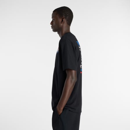 New Balance Lobster Roll  Erkek Siyah T-Shirt