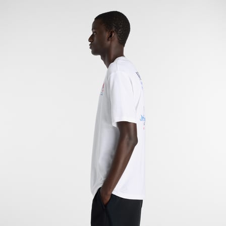 New Balance Lobster Roll  Erkek Beyaz T-Shirt