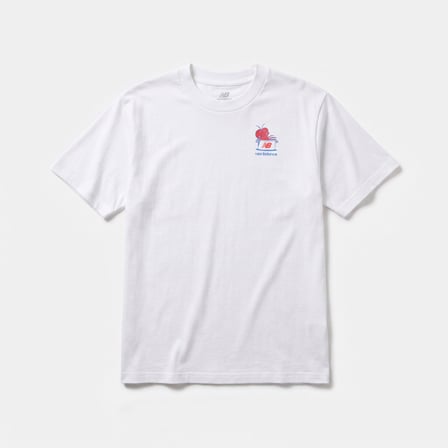 New Balance Lobster Roll  Erkek Beyaz T-Shirt
