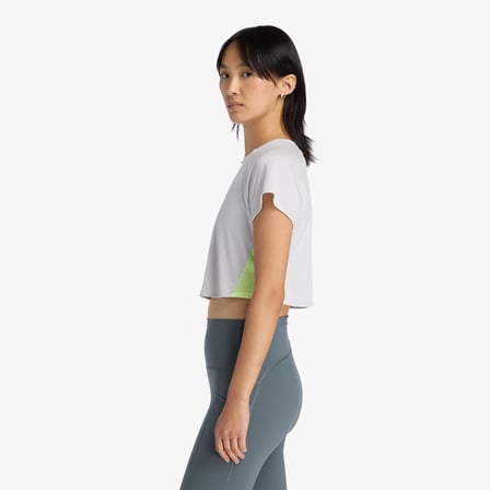 New Balance Fast Days Kadın Gri Sweatshirt