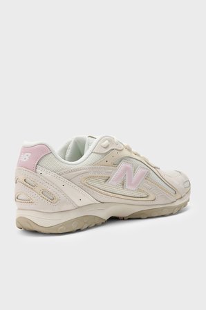 New Balance Logolu Sneaker Ayakkabı Kadın AYAKKABI U204L5WW BEJ-BEYAZ