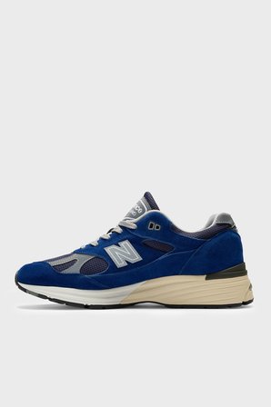 New Balance Logolu Sneaker Erkek Ayakkabı AYAKKABI U991VB2 LACİVERT