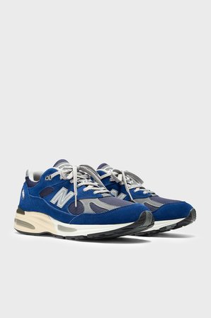 New Balance Logolu Sneaker Erkek Ayakkabı AYAKKABI U991VB2 LACİVERT