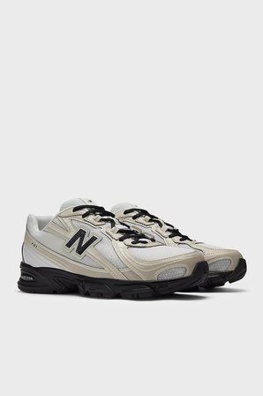 New Balance Logolu Sneaker Ayakkabı Unisex AYAKKABI U7404OO Beyaz-Bej-Siyah