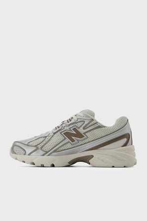 New Balance Logolu Sneaker Ayakkabı Kadın AYAKKABI U740MU2 Gri-Kahve