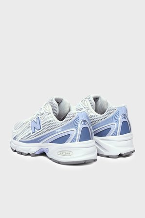 New Balance Logolu Bağcıklı Sneaker Ayakkabı Unisex AYAKKABI U7401T4 Beyaz-Lila