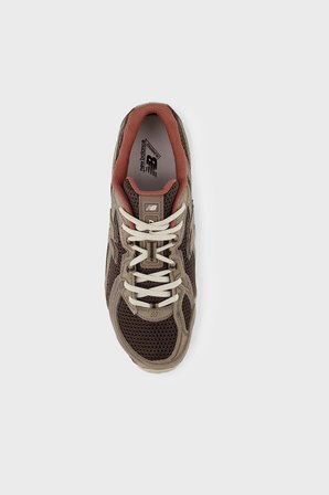 New Balance Logolu Sneaker Ayakkabı Unisex AYAKKABI U7407LE KAHVE