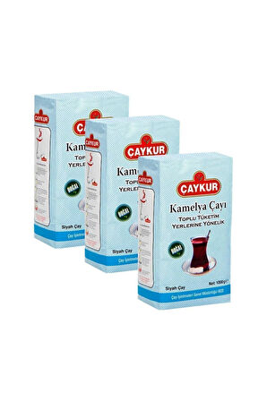 Kamelya Siyah Dökme Çay 3 X 1 Kg