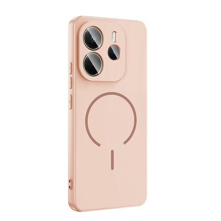 Gpack Xiaomi Redmi Note 14 uyumlu Kılıf Meta Araç Tutucu Özellikli Silikon