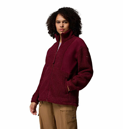 Panorama Tam Fermuarlı II Kadın Polar Üst