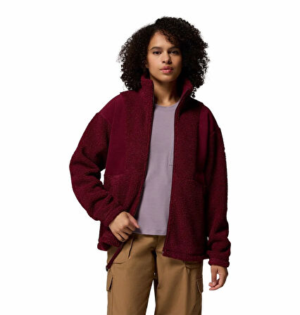 Panorama Tam Fermuarlı II Kadın Polar Üst