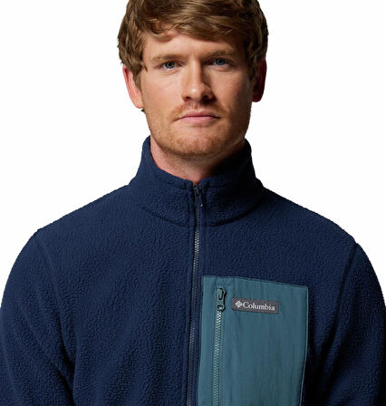 Jasper Ridge Pebbled Tam Fermuarlı Erkek Polar Üst