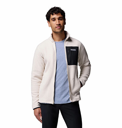 Columbia Jasper Ridge Pebbled Tam Fermuarlı Erkek Polar Üst AM1658