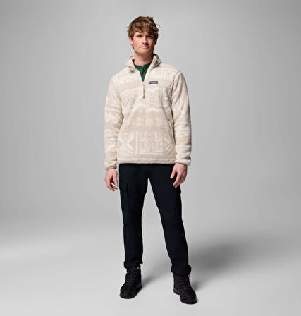 Columbia Rugged Ridge™ High Pile Half Zip Bej Erkek Outdoor Polar AE3598-278